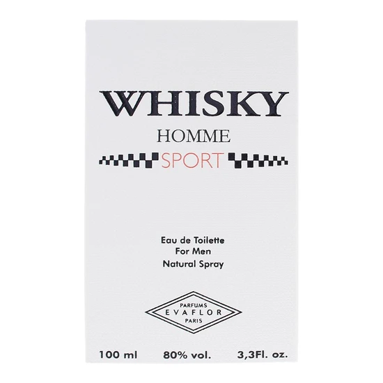 Evaflor Whisky Homme Sport Eau De Toilette 100ml