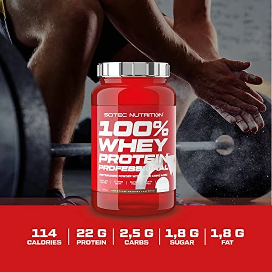 Scitec Nutrition SciTec 100% Whey Protein Professional Strawberry White Chocolate 920g