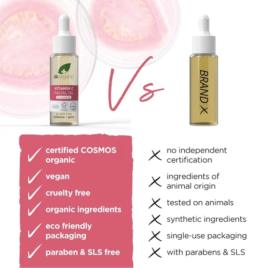Dr. Organic Guava Vitamin C Facial Oil 30ml