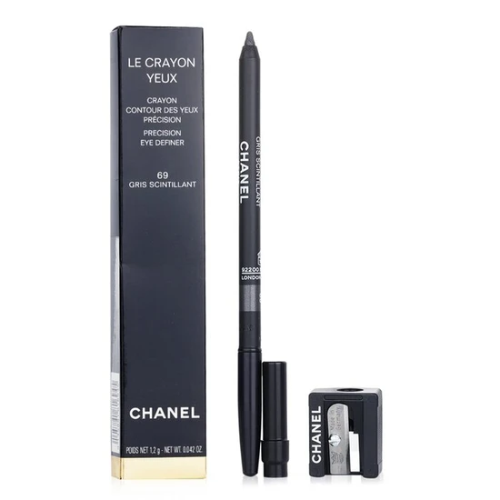CHANEL Le Crayon Yeux Precision Eye Definer 69 Gris Scintillant