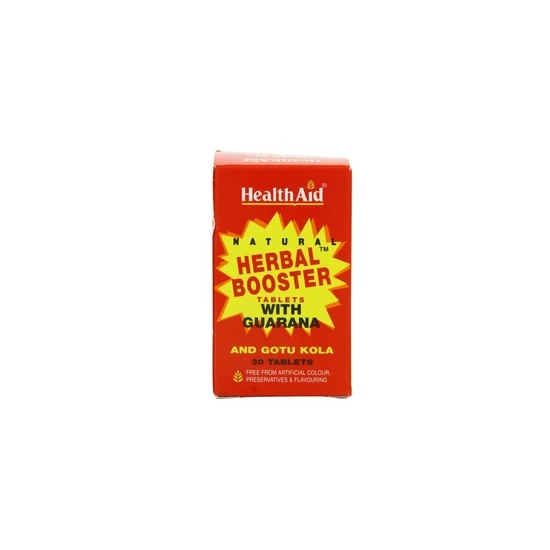 Health Aid Herbal Booster With Guarana 30 Tablets