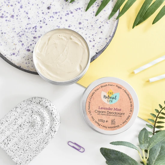 thenaturalspa Lavender Mint Cream Deodorant Balm
