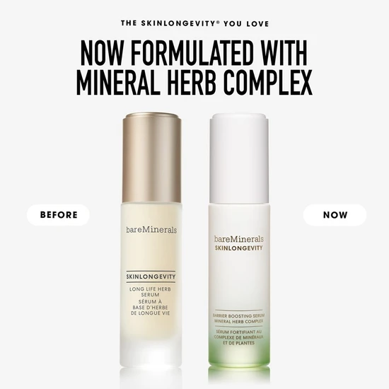 bareMinerals Skinlongevity Barrier Boosting Serum Mineral Herb Complex 30ml