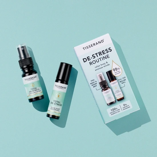 Tisserand Aromatherapy Total De-Stress Routine Duo