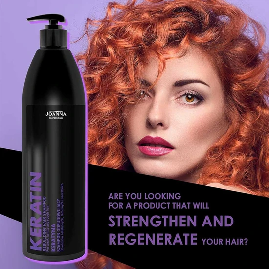 Joanna Professional Keratin Rebuilding Hair Shampoo 1000ml