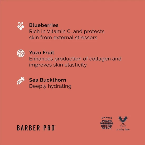 BARBER PRO Anti-Ageing Vitamin C 10% Face Serum 30ml