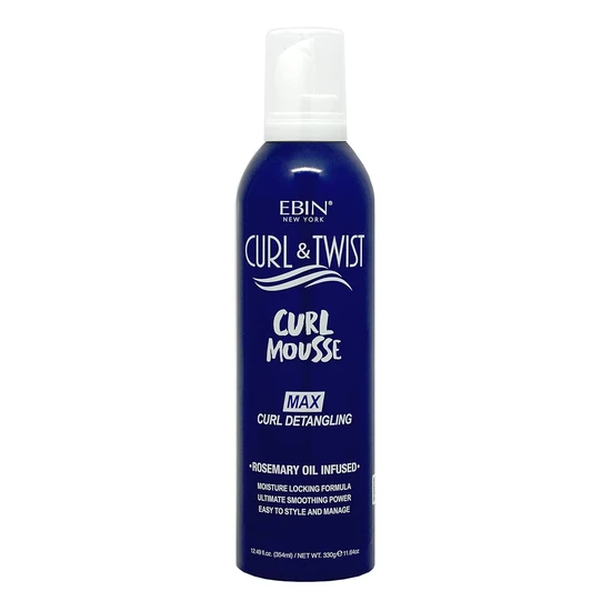 Ebin New York Curl & Twist Max Curl Detangling Curl Mousse 80ml
