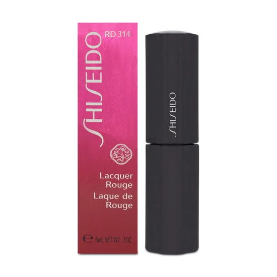 Shiseido Lacquer Rouge Lipstick RD314 Red