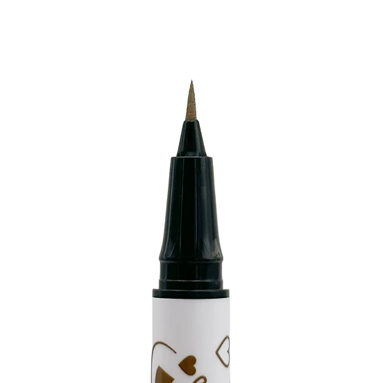 Glisten Cosmetics Heart Taupe Spectra Pen Stamp & Eyeliner Pen