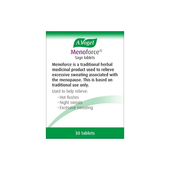 A.Vogel Menoforce Sage Stress Sleep & Mood Tablets 30 Tablets