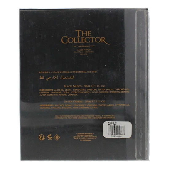 Alexandre.J The Collector Black Musk Eau De Parfum + Silver Ombre Eau De Parfum 30ml + 30ml