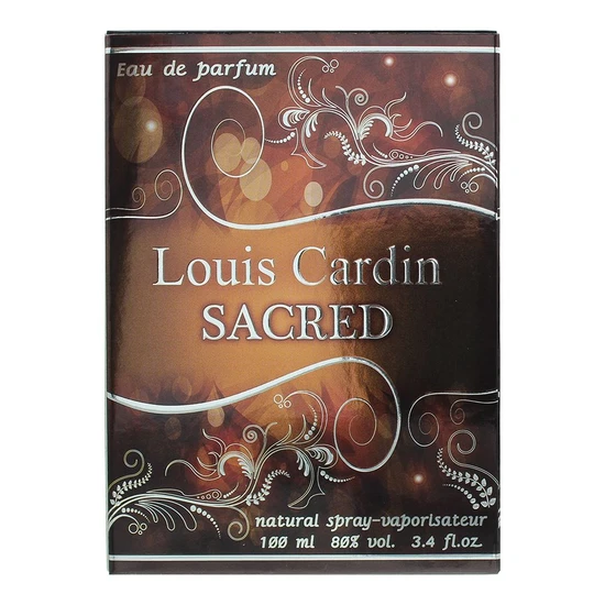 Louis Cardin Sacred Pour Homme Eau De Parfum 100ml