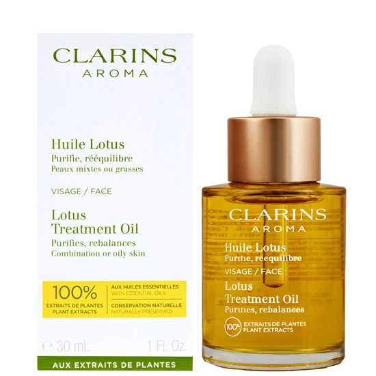 Clarins Face Treatment Oil Lotus Oily/Combination Skin 30ml