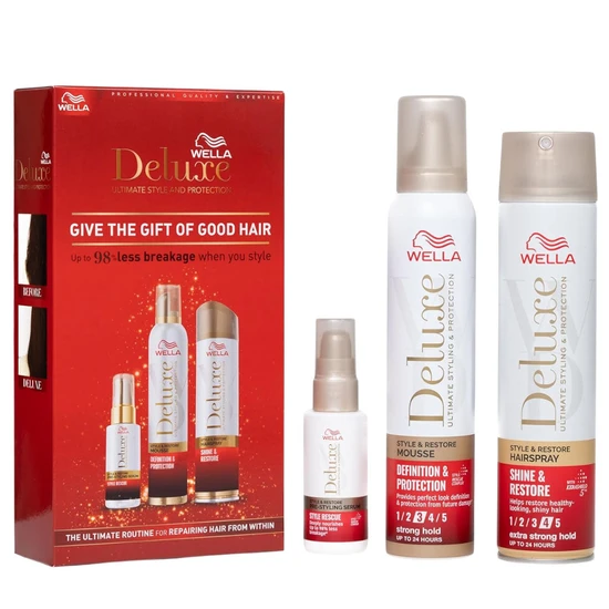 Wella Deluxe Ultimate Style & Protection Gift Set