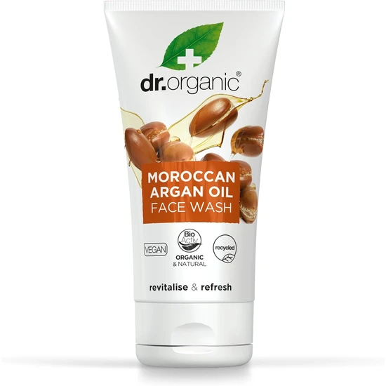 Dr. Organic Bioactive Skin Care Organic Moroccan Argan Oil Face Wash 150ml