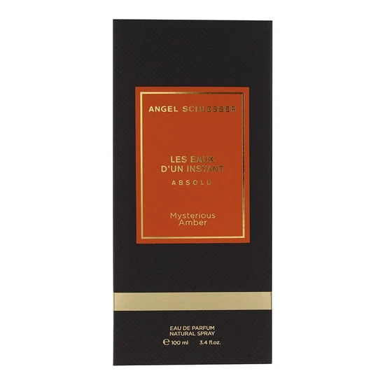 Angel Schlesser Les Eaux D'un Instant Absolu Mysterious Amber Eau De Parfum 100ml