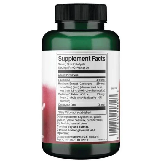 Swanson Healthy Blood Flow Softgels 60 Soft Gels