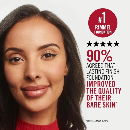 Rimmel Lasting Finish 35hr Full Coverage Foundation 010 Rose Ivory