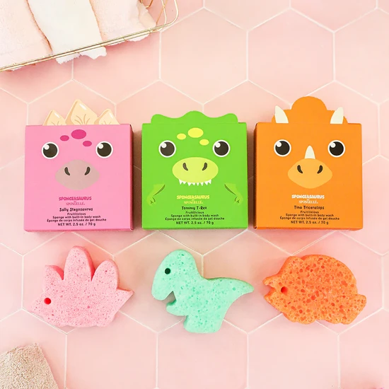 Spongelle Spongeasaurus Collection