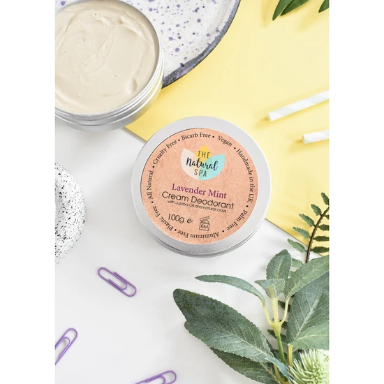 thenaturalspa Lavender Mint Cream Deodorant Balm