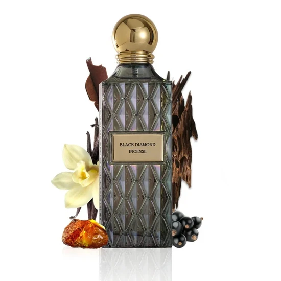 Ibrahim Al Qurashi Black Diamond Incense Eau De Parfum 150ml