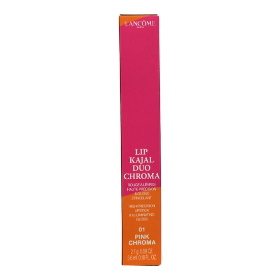 Lancôme Lip Kajal Duo Chroma Lip Gloss 01 Pink Chroma