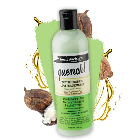 Aunt Jackie's Quench Moisture Intensive Leave-In Conditioner 355ml