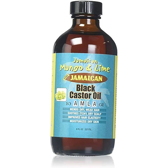 Jamaican Mango and Lime Black Castor Oil Amla 4oz