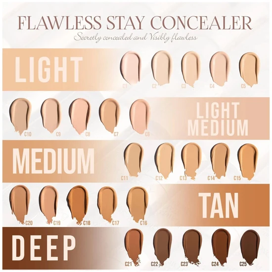Beauty Creations Flawless Stay Concealer C1