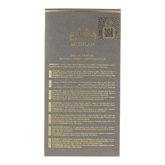 Lattafa Mislah Eau De Parfum 100ml