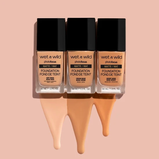 Wet N Wild Photo Focus Foundation Matte Soft Beige