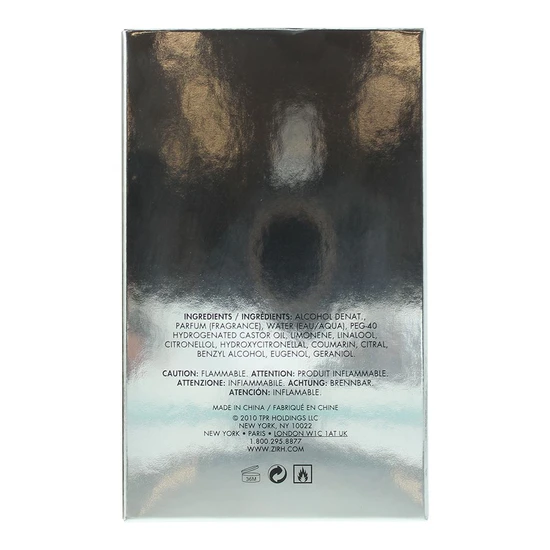 Zirh Ikon Chrome Eau De Toilette 125ml
