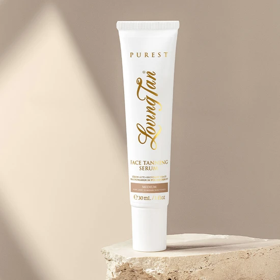 Loving Tan Purest Tanning Face Tanning Serum Medium 30ml