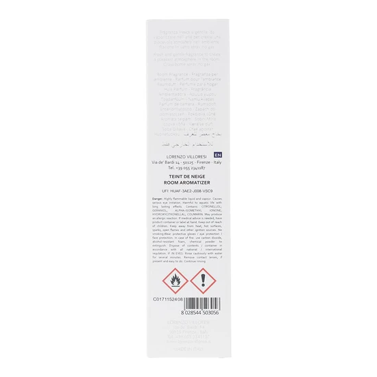 Lorenzo Villoresi Teint De Neige Room Spray 100ml
