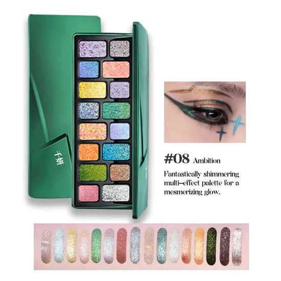 Glisten Cosmetics Ambition Eyeshadow Palette Cheeryep