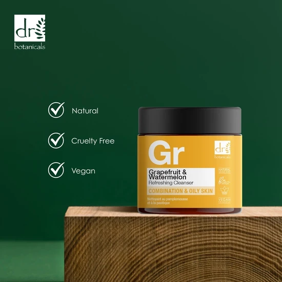 Dr Botanicals Grapefruit & Watermelon Refreshing Cleanser 60ml