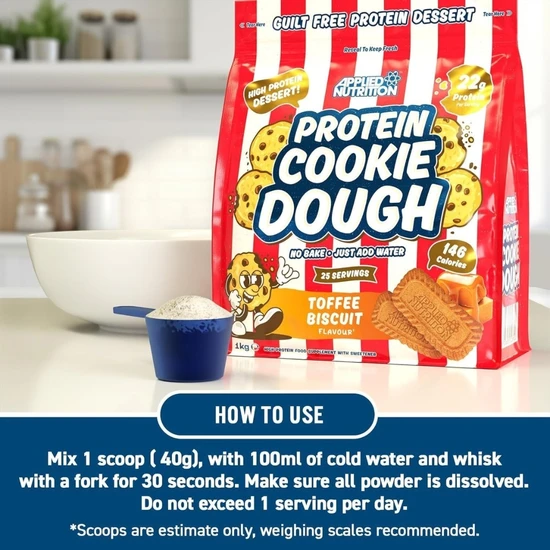 Applied Nutrition Protein Cookie Dough Dessert Baklava 1000g