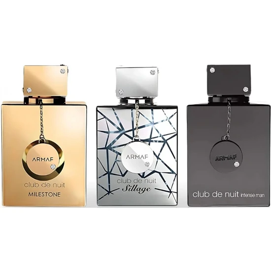 Armaf Club De Nuit Parfum Three Piece Gift Set 30ml x3