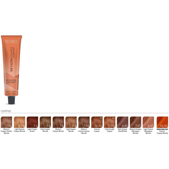 Revlon Issimo Coloursmetique Permanent Hair Colour Orange 60ml / 77.40 Intense Light Copper