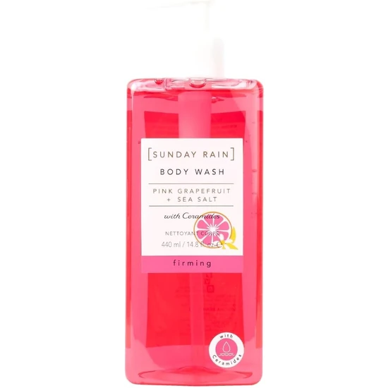 Sunday Rain Pink Grapefruit & Sea Salt Body Wash 440ml