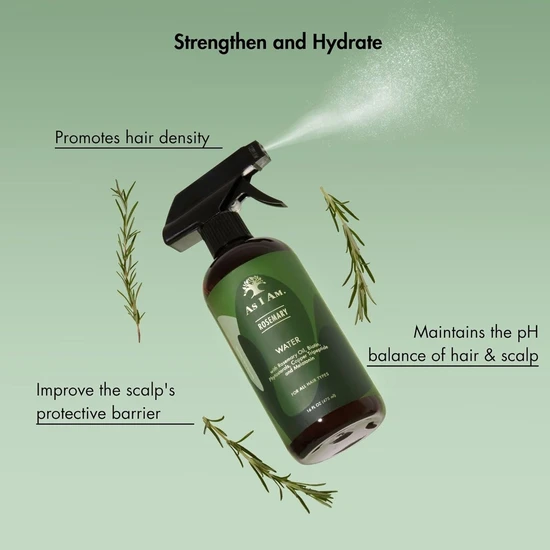 As I Am Rosemary Water Spray 475ml