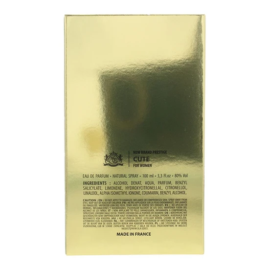 New Brand Prestige Cute Eau De Parfum 100ml