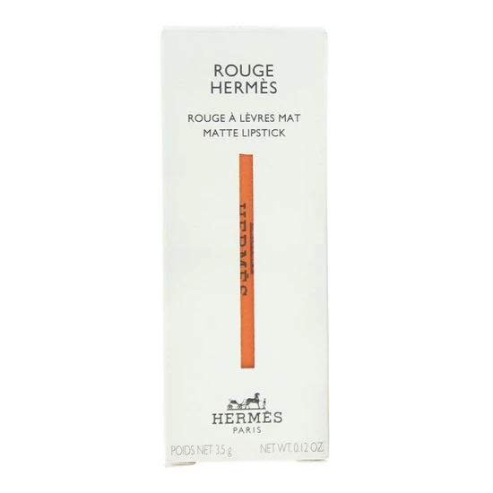 Hermès Paris Matte Lipstick 44 Mat Orange Neon
