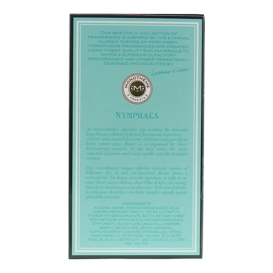 Monotheme Nymphaea Eau De Toilette 100ml