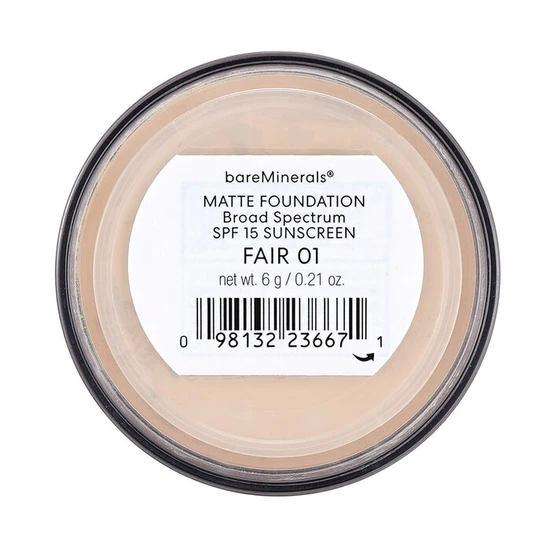 bareMinerals Matte Foundation Broad Spectrum SPF 15 Fair