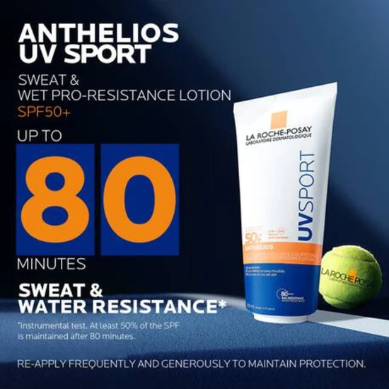La Roche-Posay Anthelios UV Sport Wet & Sweat Pro-Resistance Sunscreen SPF 50+ 200ml
