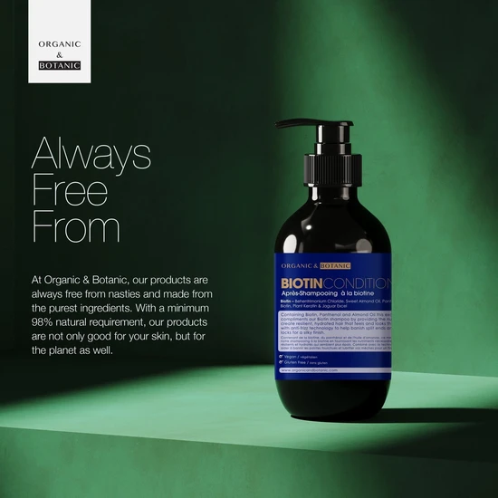Organic & Botanic Biotin Conditioner 500ml