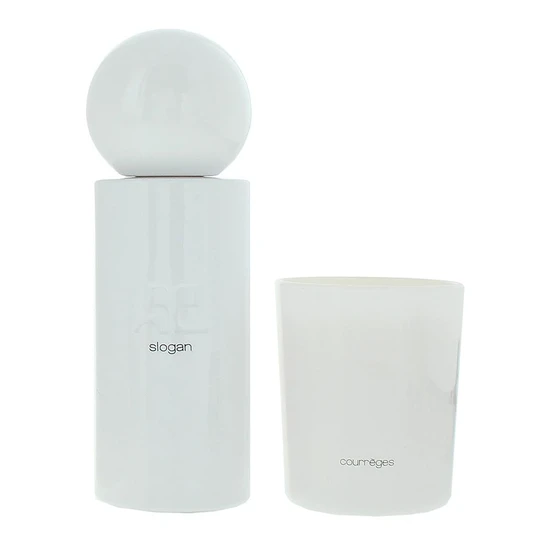 Courreges Slogan Eau De Parfum 100ml Gift Set 100ml & 75g Candle
