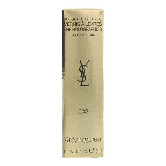Yves Saint Laurent Holographics Purple Glossy Lip Stain 503 Neon Prune