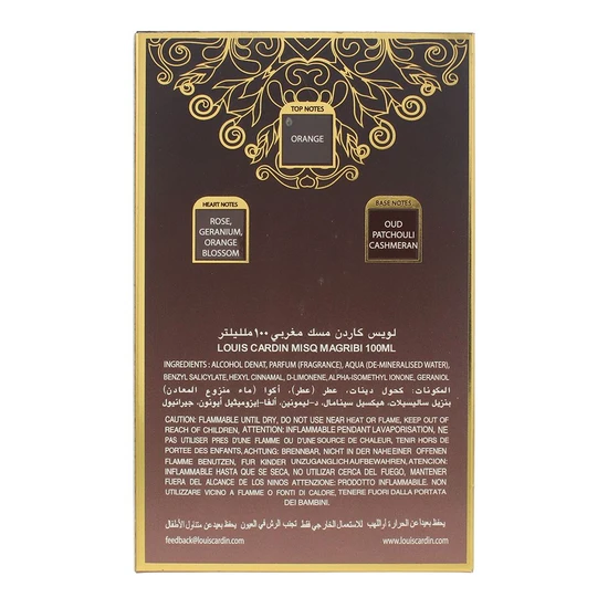Louis Cardin Misa Magribi Eau De Parfum 100ml